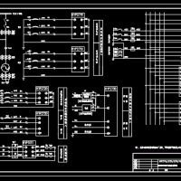 50MW及50MW以内微机发电机成套保护及控制原理图