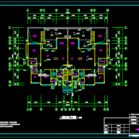 广东四层住宅楼建筑给排水施工图（复式）
