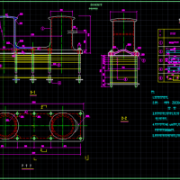 50多种系船柱通用CAD图集