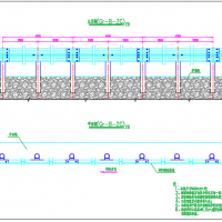 四级公路波形梁护栏设计施工图