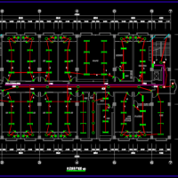 七层医院门诊楼电气设计图纸