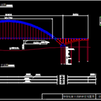 钢管混凝土拱桥桥型布置图