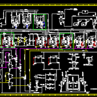 锅炉补给水处理系统CAD图