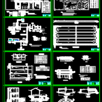 生活污水处理厂工艺课程设计施工图纸