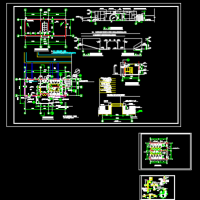 公园公厕建筑施工图纸