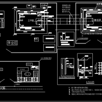 顶管现场施工作业平面设计图