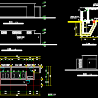 旱厕所建筑结构施工图纸