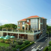 25.0x25.0m三层别墅全专业施工图（建结水电效果）