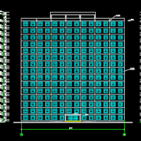 15层框架综合办公楼建筑结构课程设计图（计算书 预算书 施工组织 方案 翻译）