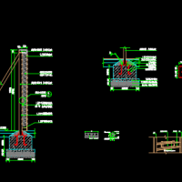 生态垂直绿化标准大样图2023