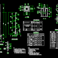 110kV室外变电站土建建筑结构设计施工图
