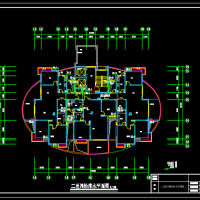 高层建筑给排水课程设计图纸（带计算书）