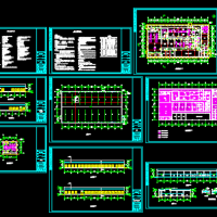 丸剂车间洁净厂房建筑图