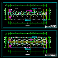 河南11层办公楼空气源热泵中央空调设计图纸