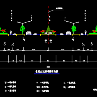 景观艺术大道施工图