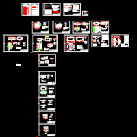 10KV电缆管道工程设计CAD图