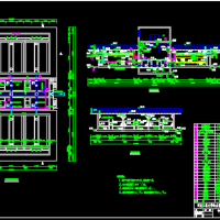 V型滤池设计参考图纸
