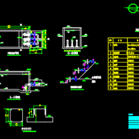 污水处理厂中间水池设计图