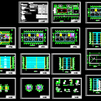 3500平6层教学楼课程设计（带计算书）