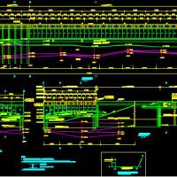 某货运码头结构设计施工图纸