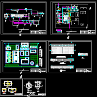 污水处理厂A2O工艺设计图