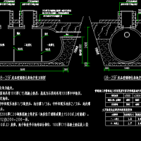 25立方成品玻璃钢化粪池施工图