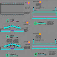 单拱石桥设计施工图纸