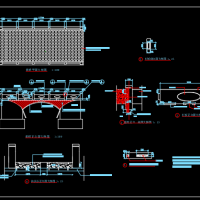 石拱桥设计CAD参考图