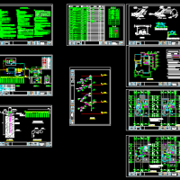 独栋别墅地源热泵空调系统设计施工图