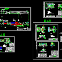 三河市燕郊城南污水处理工程设计图