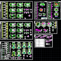 楼电梯结构设计CAD详图