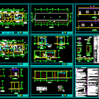 小型净水厂工艺设计施工图纸