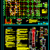 人工挖孔扩底灌注桩基础设计图