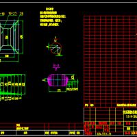 变压器铁芯叠积CAD图纸