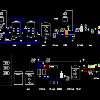 纯水处理工程总工艺流程图
