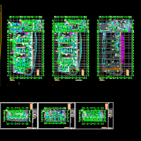 温州口腔医院暖通空调平面设计图