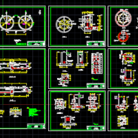 污水厂二沉池结构设计施工图