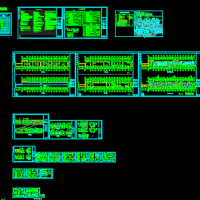 社区便民服务中心装修设计CAD图