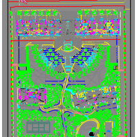 江苏某住宅小区景观植物施工图