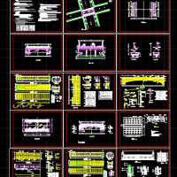 单跨简支梁桥结构设计图