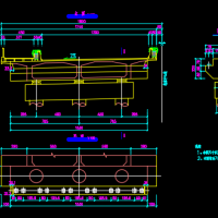 48+85+45m预应力混凝土连续梁桥施工图