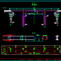 30+52+30米单箱单室连续箱梁桥施工图