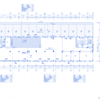 多式联运集配中心配套用房+业务用房建设工程室内装修图（2025）