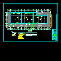 两层冷库库体保温建筑设计施工图纸