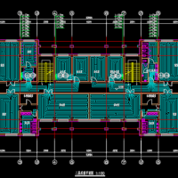 东北某三层幼儿园采暖通风设计施工图（地暖）