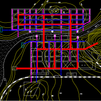 兰州某地给排水管网课程设计