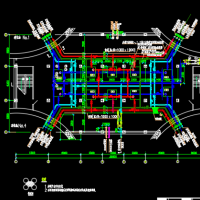 污泥消化池设计CAD图纸