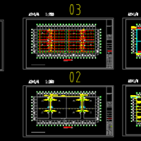 副食加工车间冷库电气图纸