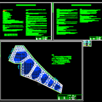 基坑钻孔灌注桩加一道混凝土支撑支护设计施工图