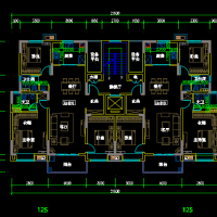 2021年后西安标准化户型CAD图